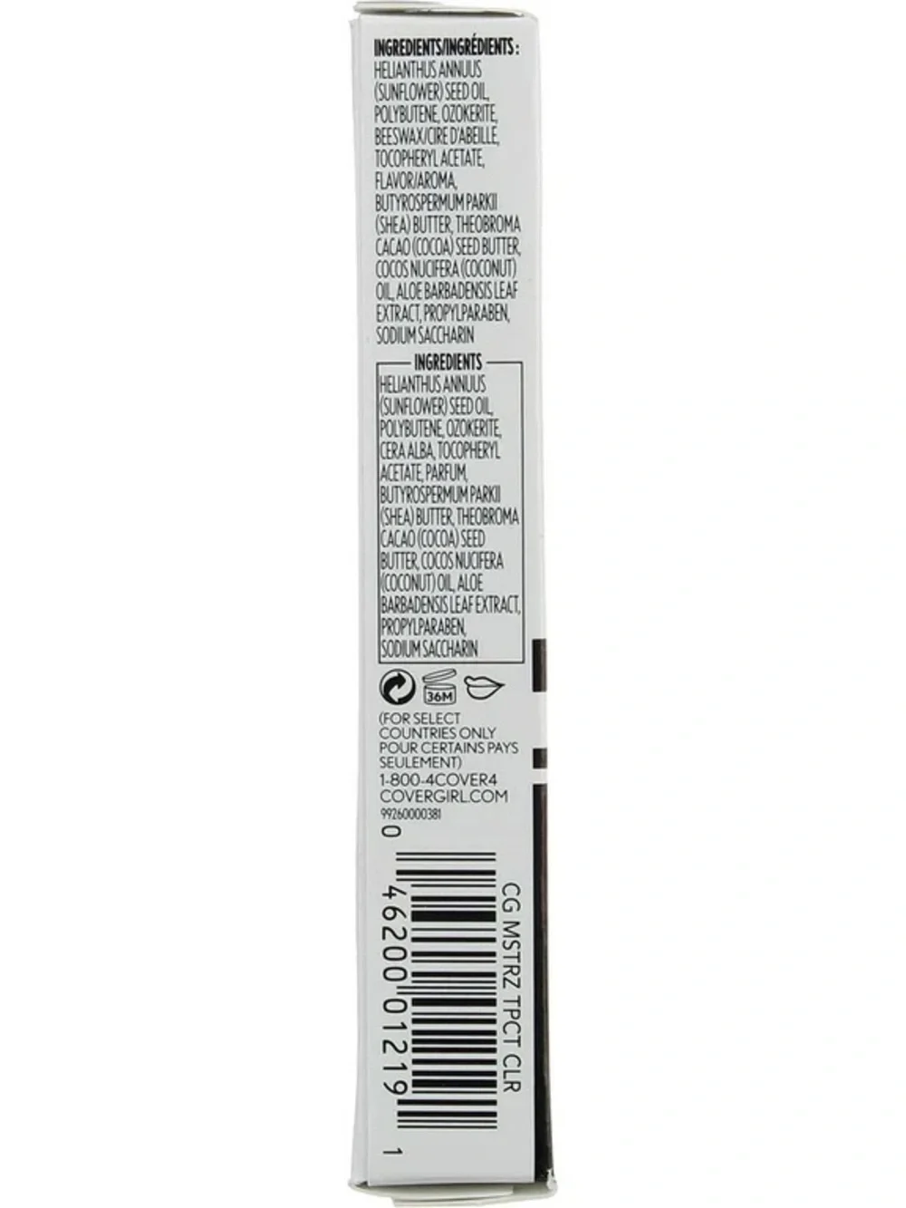 CoverGirl Outlast Lipcolor Moisturizing Topcoat - Clear, NEW